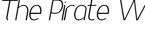 Font : PodiumFineItalic Custom Text : The Pirate Way Test your own text here Click to download or to view this font on a tshirt that can be custom printed in Bali