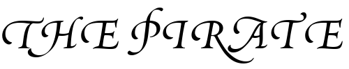 Font : PoeticaSuppSwashCapitalsIII Custom Text : The Pirate Way Test your own text here Click to download or to view this font on a tshirt that can be custom printed in Bali