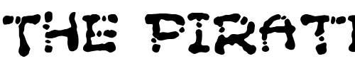 Font : Poft-Sarade Custom Text : The Pirate Way Test your own text here Click to download or to view this font on a tshirt that can be custom printed in Bali