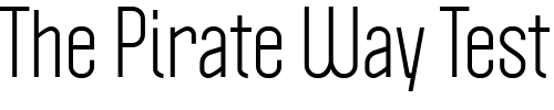 Font : Politica Custom Text : The Pirate Way Test your own text here Click to download or to view this font on a tshirt that can be custom printed in Bali