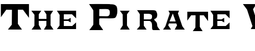 Font : PonchoVia-Regular Custom Text : The Pirate Way Test your own text here Click to download or to view this font on a tshirt that can be custom printed in Bali