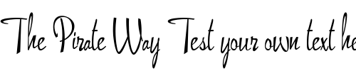 Font : PoodlePusherNF-Medium Custom Text : The Pirate Way Test your own text here Click to download or to view this font on a tshirt that can be custom printed in Bali