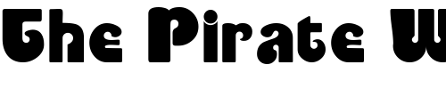 Font : PookyDisplay Custom Text : The Pirate Way Test your own text here Click to download or to view this font on a tshirt that can be custom printed in Bali
