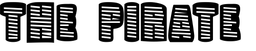 Font : Pop-Will-Eat-Itself Custom Text : The Pirate Way Test your own text here Click to download or to view this font on a tshirt that can be custom printed in Bali