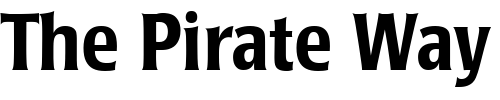 Font : Poppl-Laudatio-Medium-Condensed Custom Text : The Pirate Way Test your own text here Click to download or to view this font on a tshirt that can be custom printed in Bali