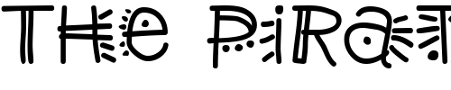 Font : PopticsThree Custom Text : The Pirate Way Test your own text here Click to download or to view this font on a tshirt that can be custom printed in Bali