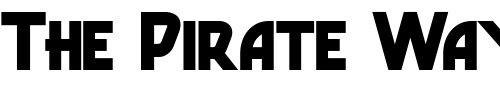 Font : PopularCafeAA Custom Text : The Pirate Way Test your own text here Click to download or to view this font on a tshirt that can be custom printed in Bali