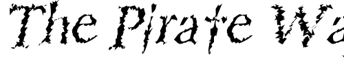 Font : PorcupineRoman-Italic Custom Text : The Pirate Way Test your own text here Click to download or to view this font on a tshirt that can be custom printed in Bali