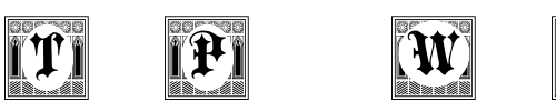 Font : Portculliard-Initials Custom Text : The Pirate Way Test your own text here Click to download or to view this font on a tshirt that can be custom printed in Bali