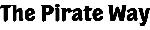 Font : PortobelloBold Custom Text : The Pirate Way Test your own text here Click to download or to view this font on a tshirt that can be custom printed in Bali