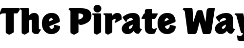 Font : PortobelloExtraBold Custom Text : The Pirate Way Test your own text here Click to download or to view this font on a tshirt that can be custom printed in Bali