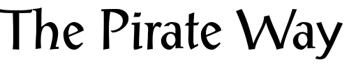 Font : PosauneDB-Normal Custom Text : The Pirate Way Test your own text here Click to download or to view this font on a tshirt that can be custom printed in Bali