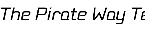 Font : PositecLightItalic Custom Text : The Pirate Way Test your own text here Click to download or to view this font on a tshirt that can be custom printed in Bali