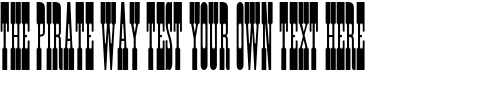Font : Posse Custom Text : The Pirate Way Test your own text here Click to download or to view this font on a tshirt that can be custom printed in Bali