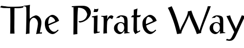 Font : Post-Antiqua-BE-Regular Custom Text : The Pirate Way Test your own text here Click to download or to view this font on a tshirt that can be custom printed in Bali