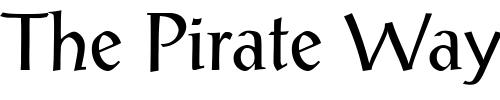 Font : Post-Antiqua-R-Regular Custom Text : The Pirate Way Test your own text here Click to download or to view this font on a tshirt that can be custom printed in Bali