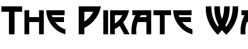 Font : Postmodern-One Custom Text : The Pirate Way Test your own text here Click to download or to view this font on a tshirt that can be custom printed in Bali