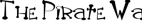 Font : Pot-roaster Custom Text : The Pirate Way Test your own text here Click to download or to view this font on a tshirt that can be custom printed in Bali