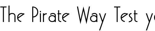 Font : PoufSSK Custom Text : The Pirate Way Test your own text here Click to download or to view this font on a tshirt that can be custom printed in Bali