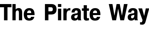 Font : PragmaticaCondC-Bold Custom Text : The Pirate Way Test your own text here Click to download or to view this font on a tshirt that can be custom printed in Bali