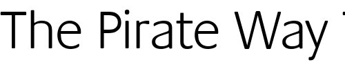 Font : Praxis-LT-Light Custom Text : The Pirate Way Test your own text here Click to download or to view this font on a tshirt that can be custom printed in Bali
