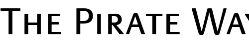Font : Praxis-LT-Regular-SC Custom Text : The Pirate Way Test your own text here Click to download or to view this font on a tshirt that can be custom printed in Bali