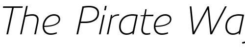 Font : PreciousSans-LightItalic Custom Text : The Pirate Way Test your own text here Click to download or to view this font on a tshirt that can be custom printed in Bali