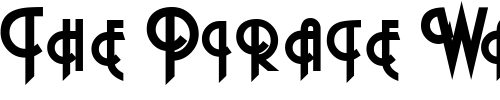 Font : PremireSCapsSSK-Bold Custom Text : The Pirate Way Test your own text here Click to download or to view this font on a tshirt that can be custom printed in Bali
