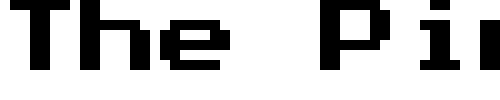 Font : Press-Start-K Custom Text : The Pirate Way Test your own text here Click to download or to view this font on a tshirt that can be custom printed in Bali
