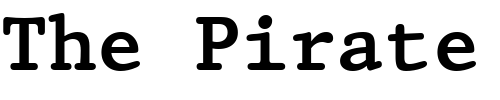 Font : Prestige-12-Pitch-Bold-BT Custom Text : The Pirate Way Test your own text here Click to download or to view this font on a tshirt that can be custom printed in Bali