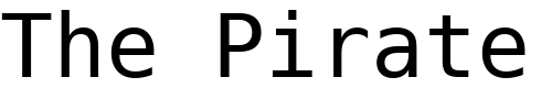 Font : PrimaSansMono-BT-Roman Custom Text : The Pirate Way Test your own text here Click to download or to view this font on a tshirt that can be custom printed in Bali