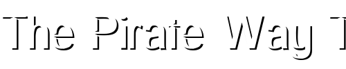Font : Primary-Elector-Platinum Custom Text : The Pirate Way Test your own text here Click to download or to view this font on a tshirt that can be custom printed in Bali