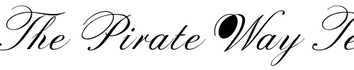 Font : PrintsCharming-Oblique Custom Text : The Pirate Way Test your own text here Click to download or to view this font on a tshirt that can be custom printed in Bali