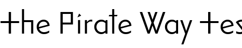 Font : Priori-Sans-Regular-Alt Custom Text : The Pirate Way Test your own text here Click to download or to view this font on a tshirt that can be custom printed in Bali
