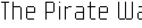 Font : Proce55ing Custom Text : The Pirate Way Test your own text here Click to download or to view this font on a tshirt that can be custom printed in Bali