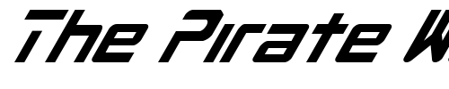Font : Procyon-Super-Italic Custom Text : The Pirate Way Test your own text here Click to download or to view this font on a tshirt that can be custom printed in Bali