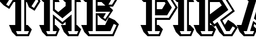 Font : Project3000 Custom Text : The Pirate Way Test your own text here Click to download or to view this font on a tshirt that can be custom printed in Bali