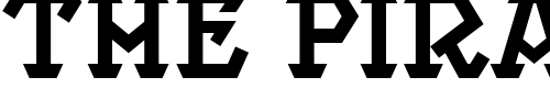 Font : ProjectBold Custom Text : The Pirate Way Test your own text here Click to download or to view this font on a tshirt that can be custom printed in Bali