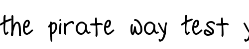 Font : Promised-Freedom Custom Text : The Pirate Way Test your own text here Click to download or to view this font on a tshirt that can be custom printed in Bali