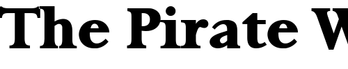 Font : Prorenata-Display-SSi Custom Text : The Pirate Way Test your own text here Click to download or to view this font on a tshirt that can be custom printed in Bali