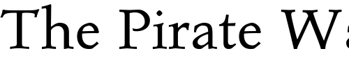 Font : Prospero-OldstyleSemiBold Custom Text : The Pirate Way Test your own text here Click to download or to view this font on a tshirt that can be custom printed in Bali