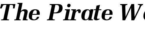 Font : ProtocolSSK-Bold-Italic Custom Text : The Pirate Way Test your own text here Click to download or to view this font on a tshirt that can be custom printed in Bali