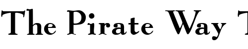 Font : ProximaSSK Custom Text : The Pirate Way Test your own text here Click to download or to view this font on a tshirt that can be custom printed in Bali