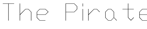 Font : Proxy-3 Custom Text : The Pirate Way Test your own text here Click to download or to view this font on a tshirt that can be custom printed in Bali