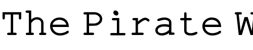 Font : Pseudo-APL Custom Text : The Pirate Way Test your own text here Click to download or to view this font on a tshirt that can be custom printed in Bali