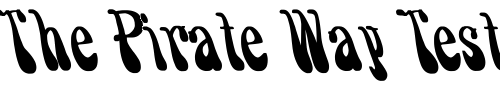 Font : PsychedelicSmoke-Cn-Bold Custom Text : The Pirate Way Test your own text here Click to download or to view this font on a tshirt that can be custom printed in Bali