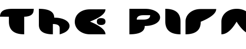 Font : Puff-Angel-Expanded Custom Text : The Pirate Way Test your own text here Click to download or to view this font on a tshirt that can be custom printed in Bali