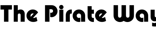 Font : Pump-Demi-Bold-LET-Plain-1 Custom Text : The Pirate Way Test your own text here Click to download or to view this font on a tshirt that can be custom printed in Bali