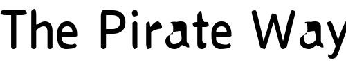 Font : Pungen Custom Text : The Pirate Way Test your own text here Click to download or to view this font on a tshirt that can be custom printed in Bali