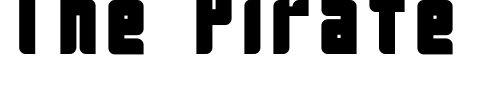 Font : Push2Black Custom Text : The Pirate Way Test your own text here Click to download or to view this font on a tshirt that can be custom printed in Bali